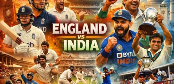 India National Cricket Team vs England Cricket Team Timeline